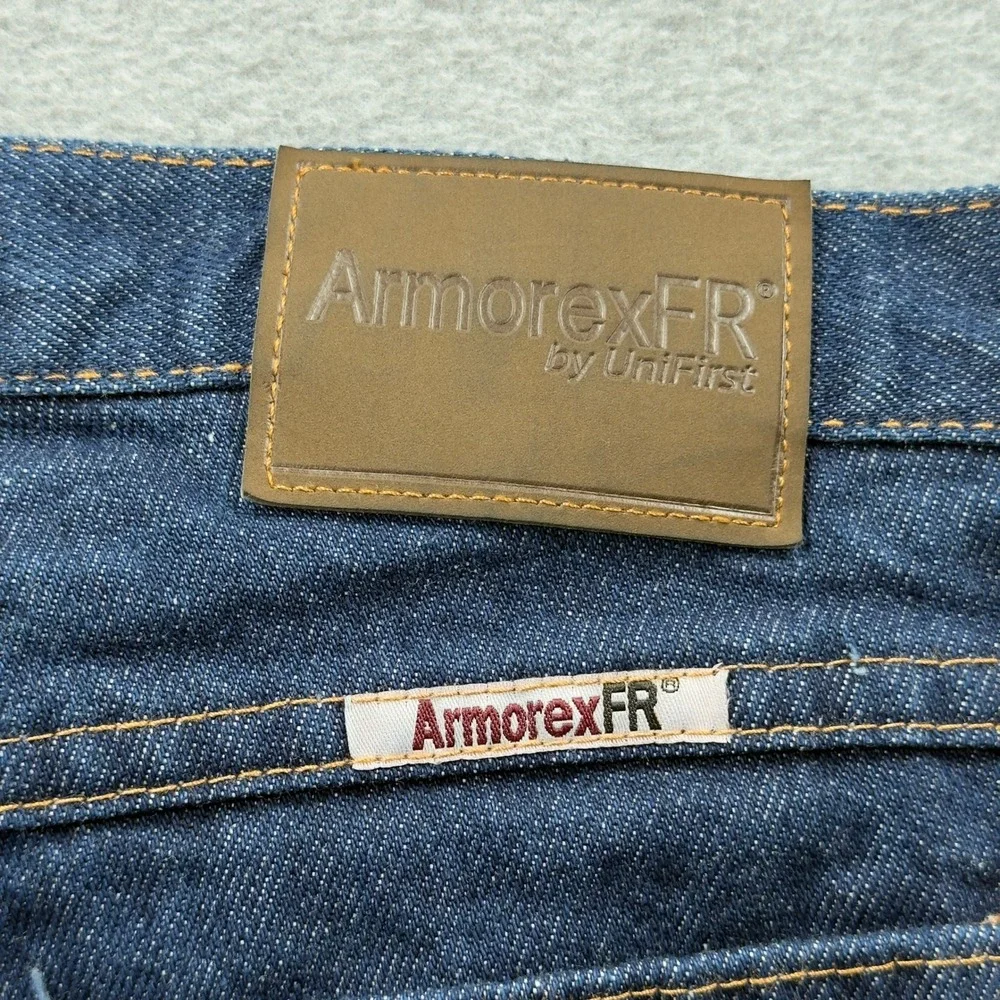 Armorex FR Jeans Mens 34x32 Blue Flame Resistant Workwear Denim Pants CAT 2